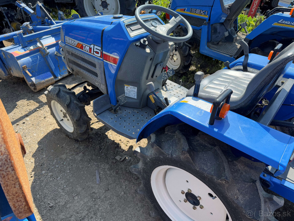 Malotraktor Iseki TM15 s rotavátorom - 4
