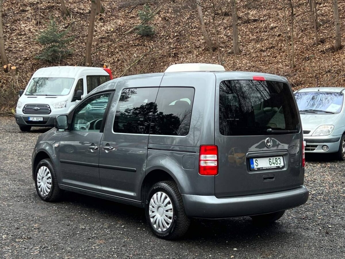 VW Caddy 1.2 TSI 77 kW 2x šoupačky 2011 klima serviska - 4