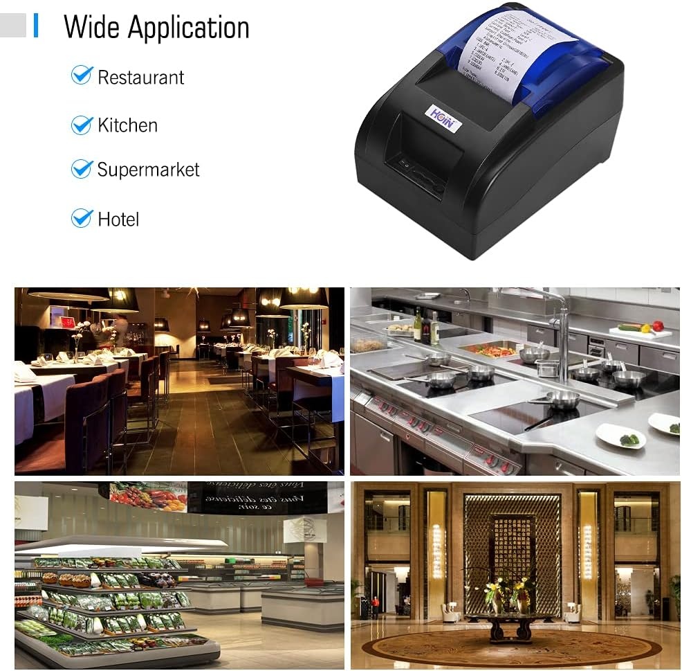 Bluetooth termo tlačiareň Hoin HOP-H58 - 4