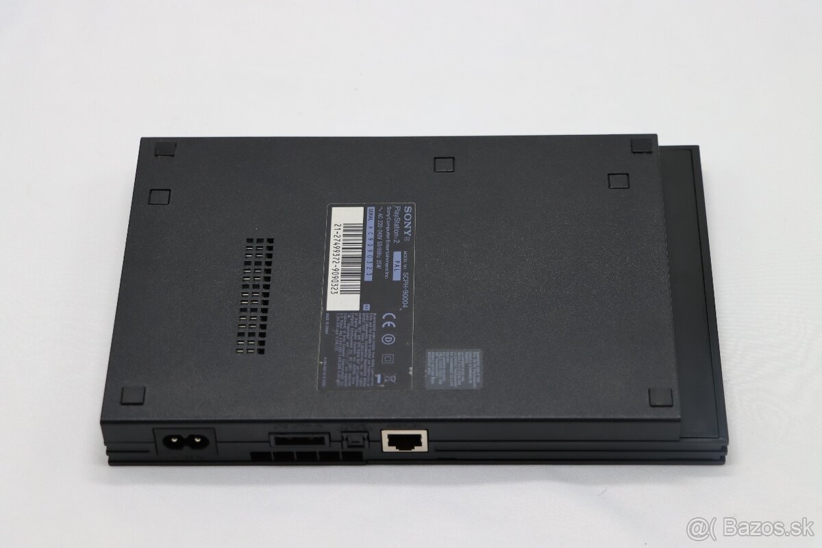 Sony PlayStation 2 Slim SCPH-90004 + originál ovládač - 4