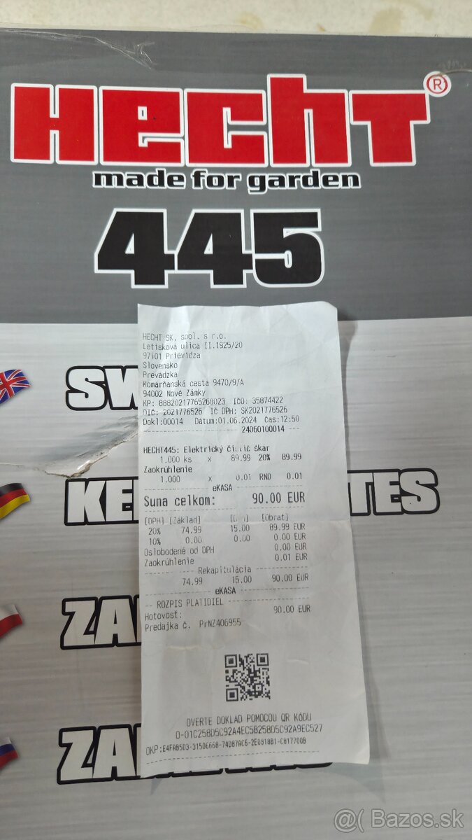 Elektrický čistič škár - HECHT 445 - 4