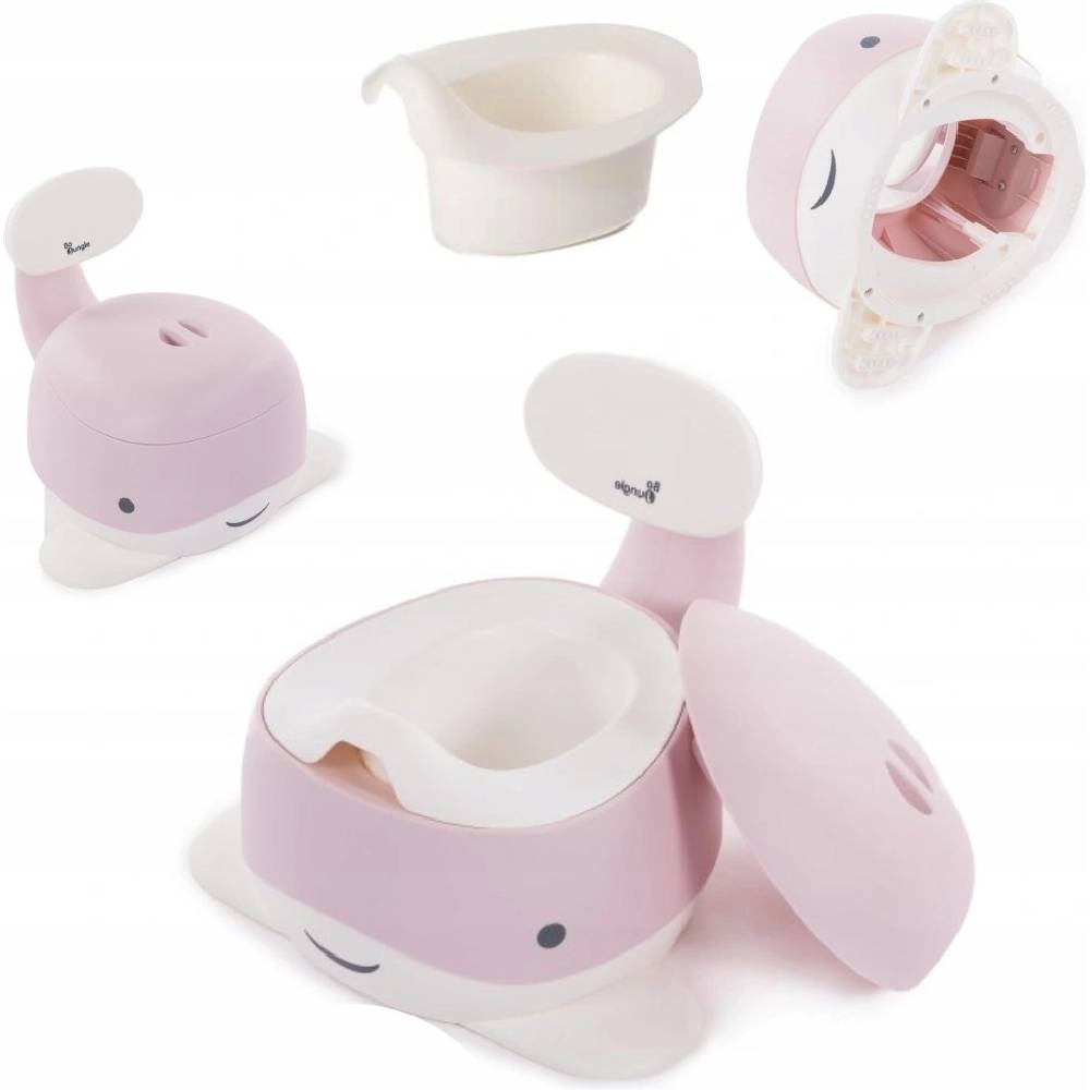 Bo Jungle Nočník B-Whale Pink - 4