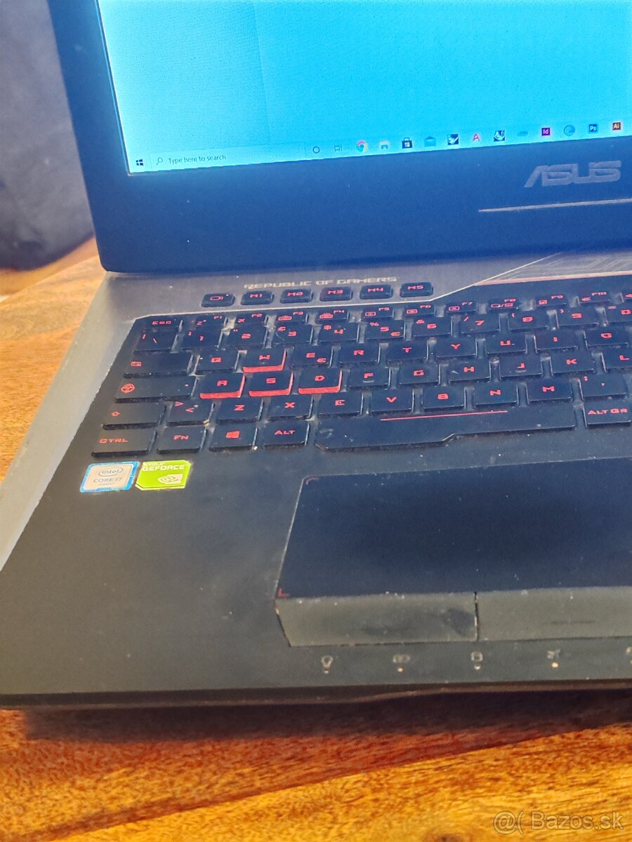 ASUS ROG G752VY – i7 / 32GB RAM – herný notebook - 4