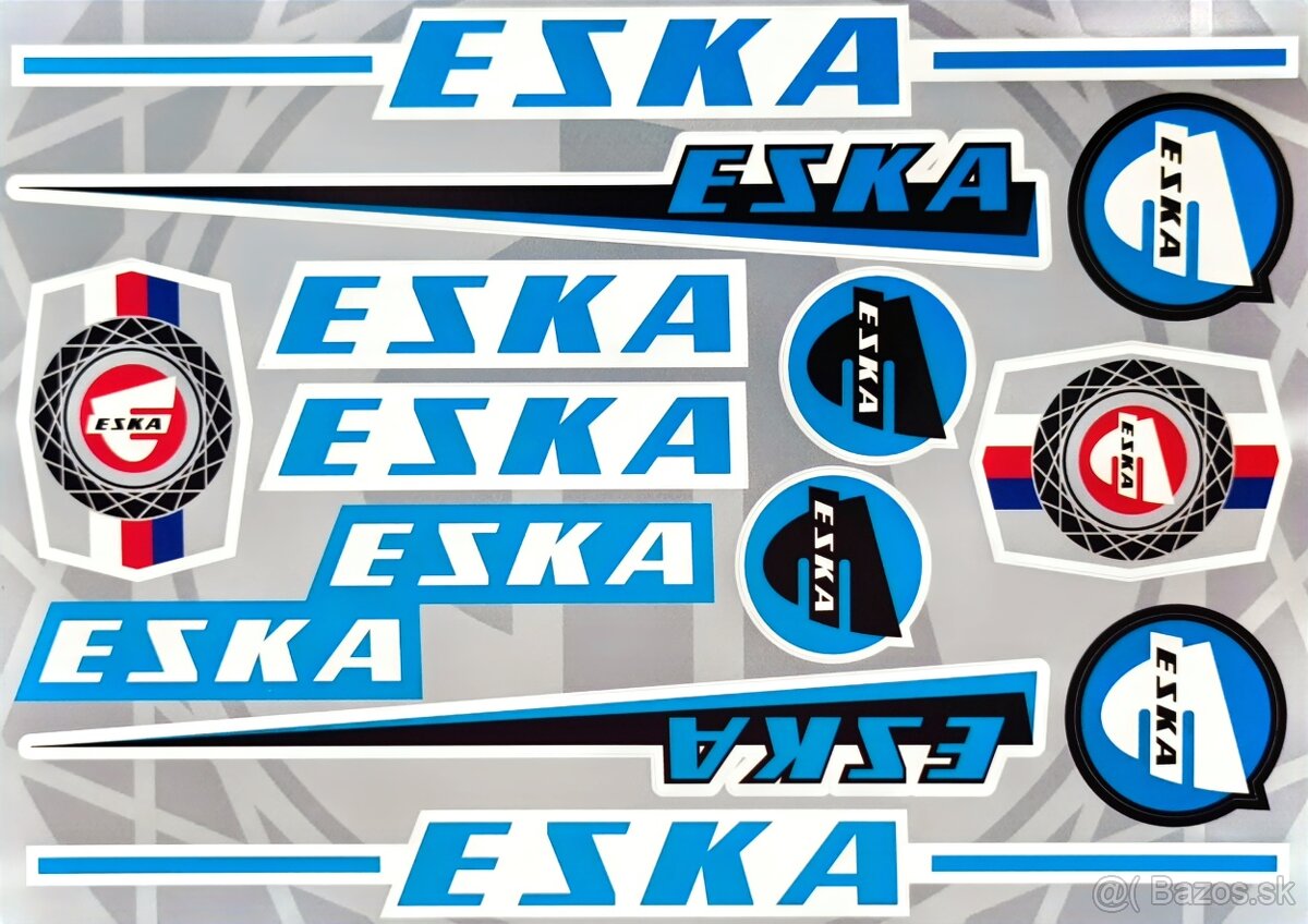 Predám nálepky Favorit a Eska - 4