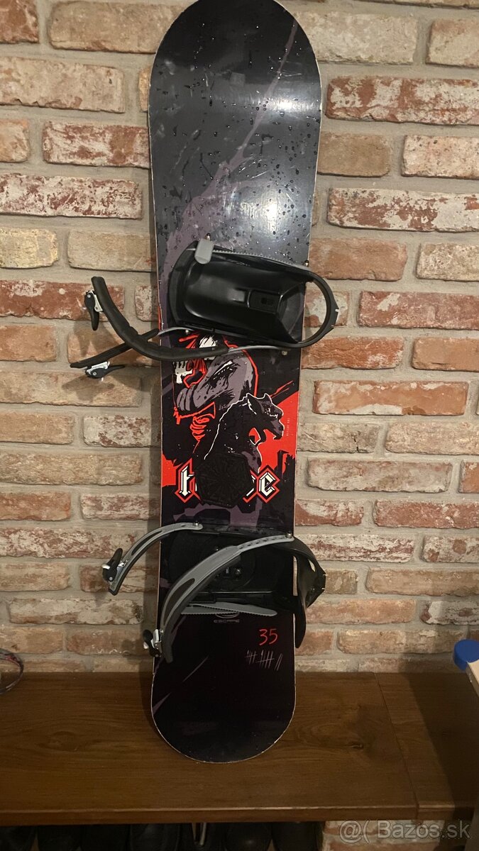 Snowboard Escape 135 s viazanim - 4