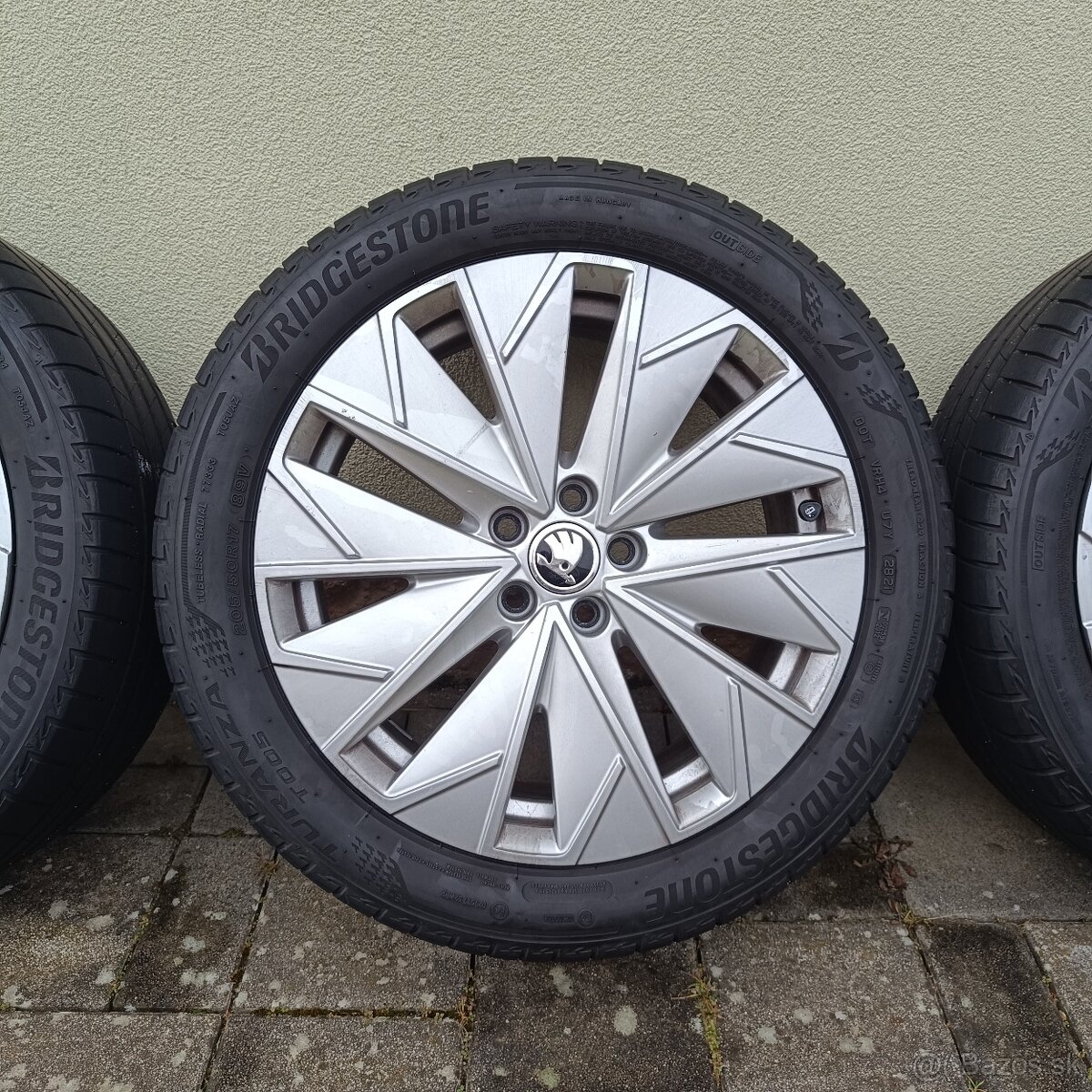 5x100 R17 205/50R17 letná sada - 4