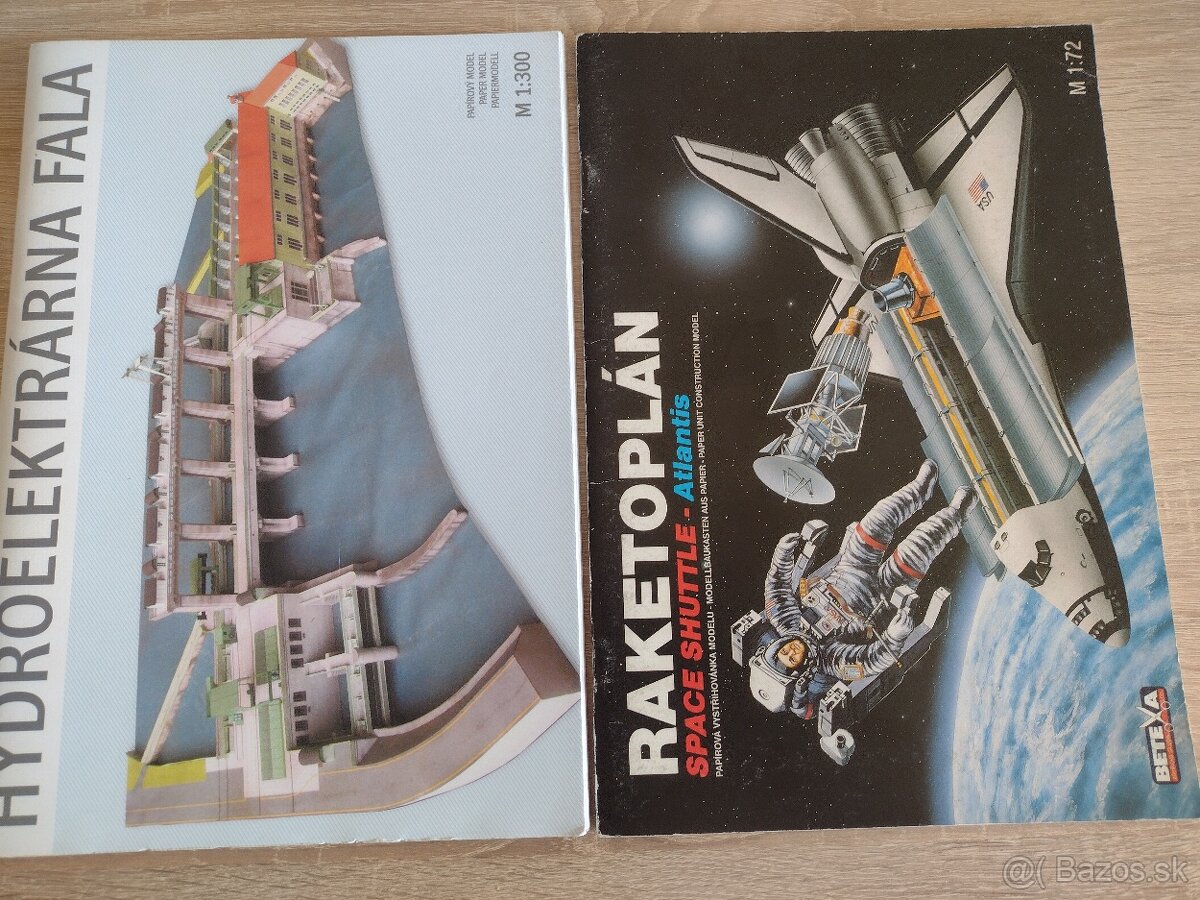 Vystrihovačky, papierové modely 2 - 4