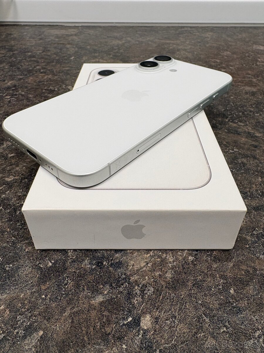 iPhone 16 128GB - ZÁRUKA, 95% batéria - 4