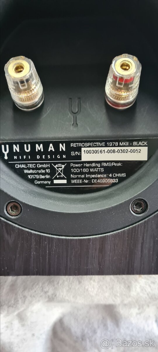 Numan RETROSPECTIVE 1978 MKII reproduktor pár - 4