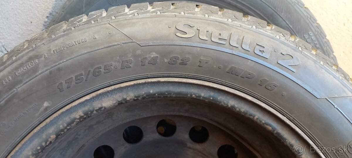 Zimné pneum s diskami 175/65 r14 matador - 4