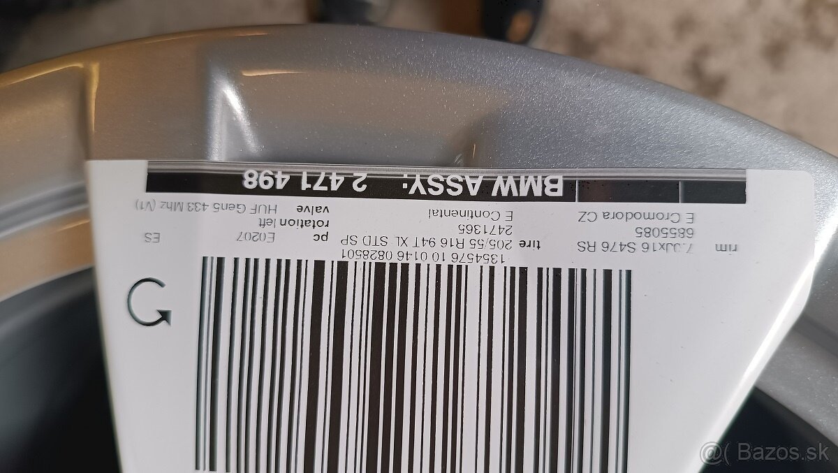 5x112 R16 disky BMW (škoda, VW, seat a pod.) - 4