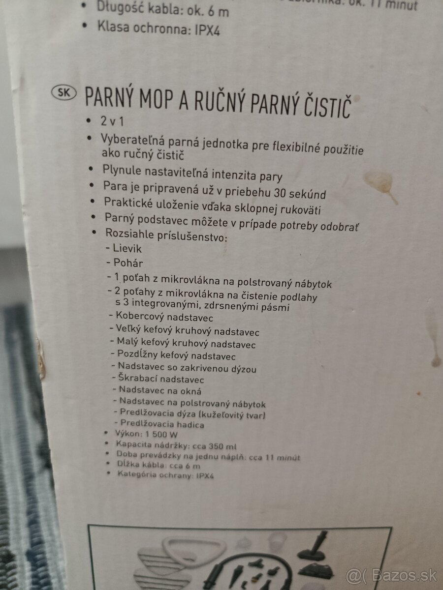 Parný mop 2v1 - 4