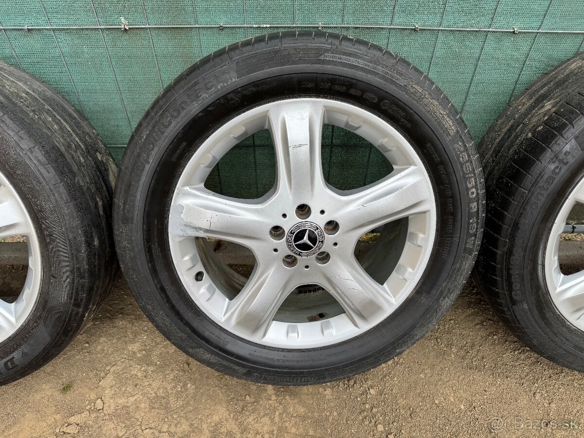 Predám originálnu sadu alu kolies R19 na MERCEDES ML W164 al - 4