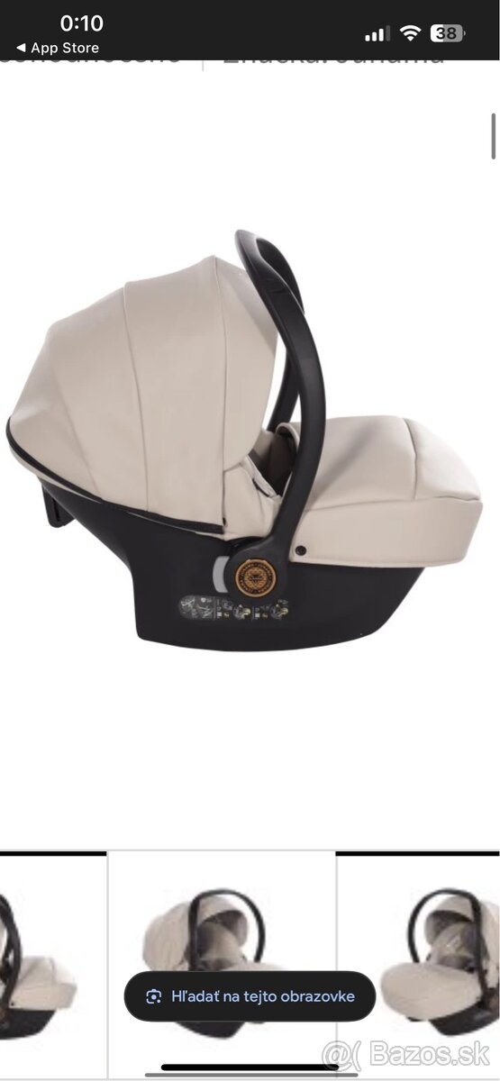 Bebetto kombinovaný kočík Flavio PRO farba:02 béžová - 4