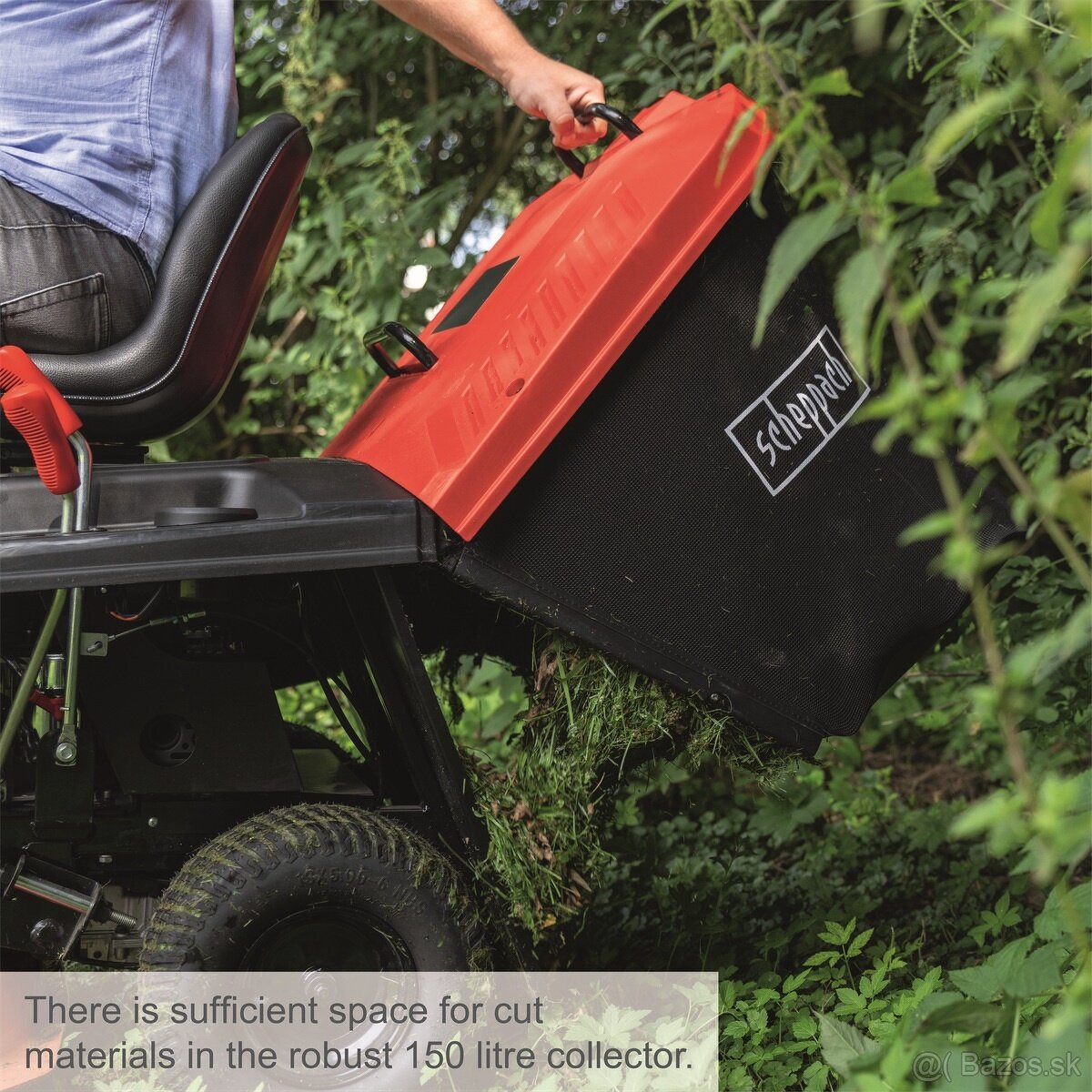 Trávny rider kosačka - 4