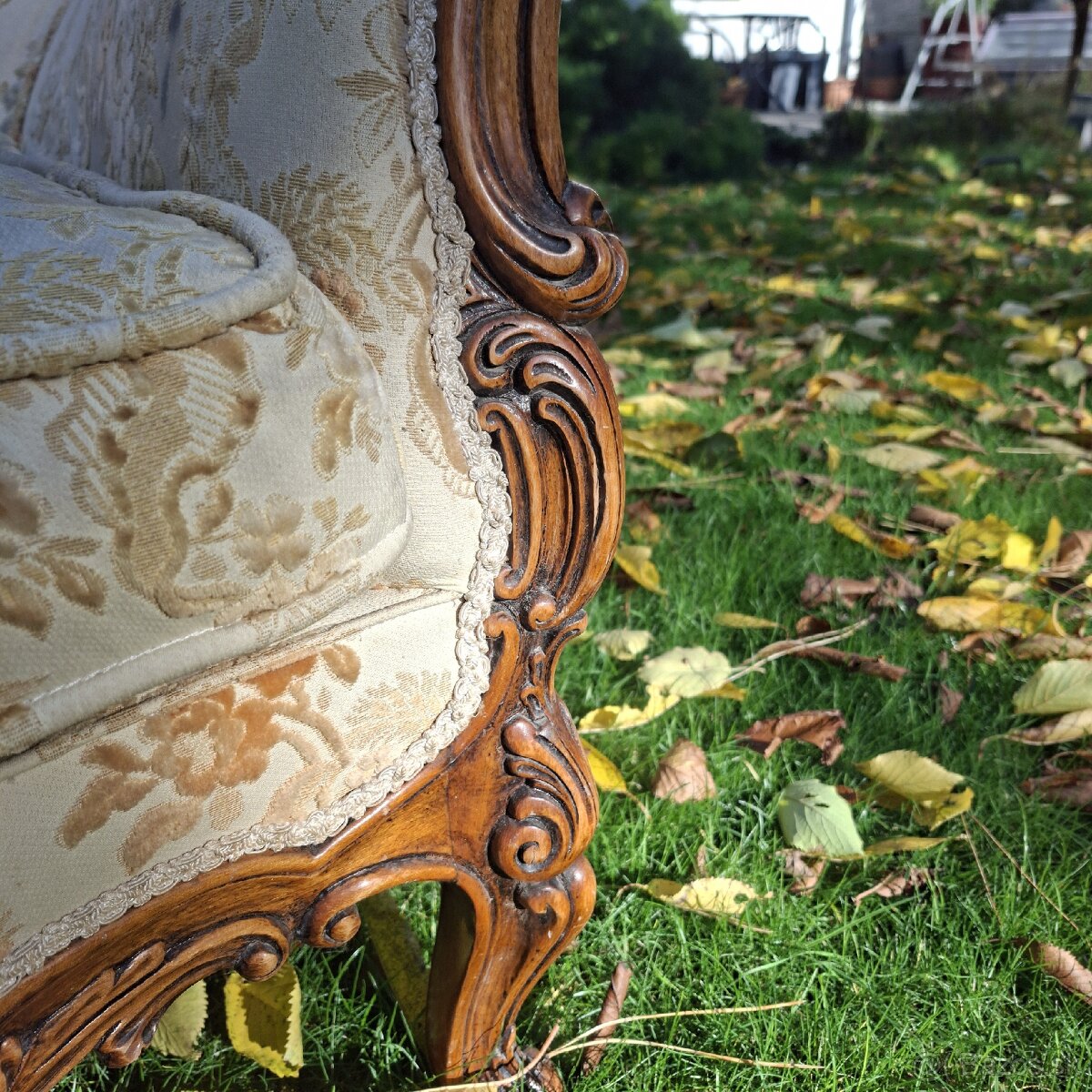 Starožitné kreslo - 4