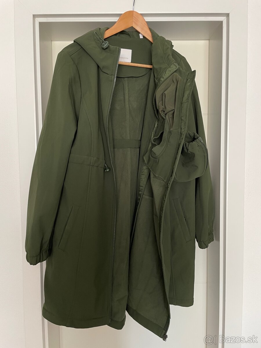 MAMALICIOUS SOFTSHELL nosičský kabát 3v1 veľ L - 4