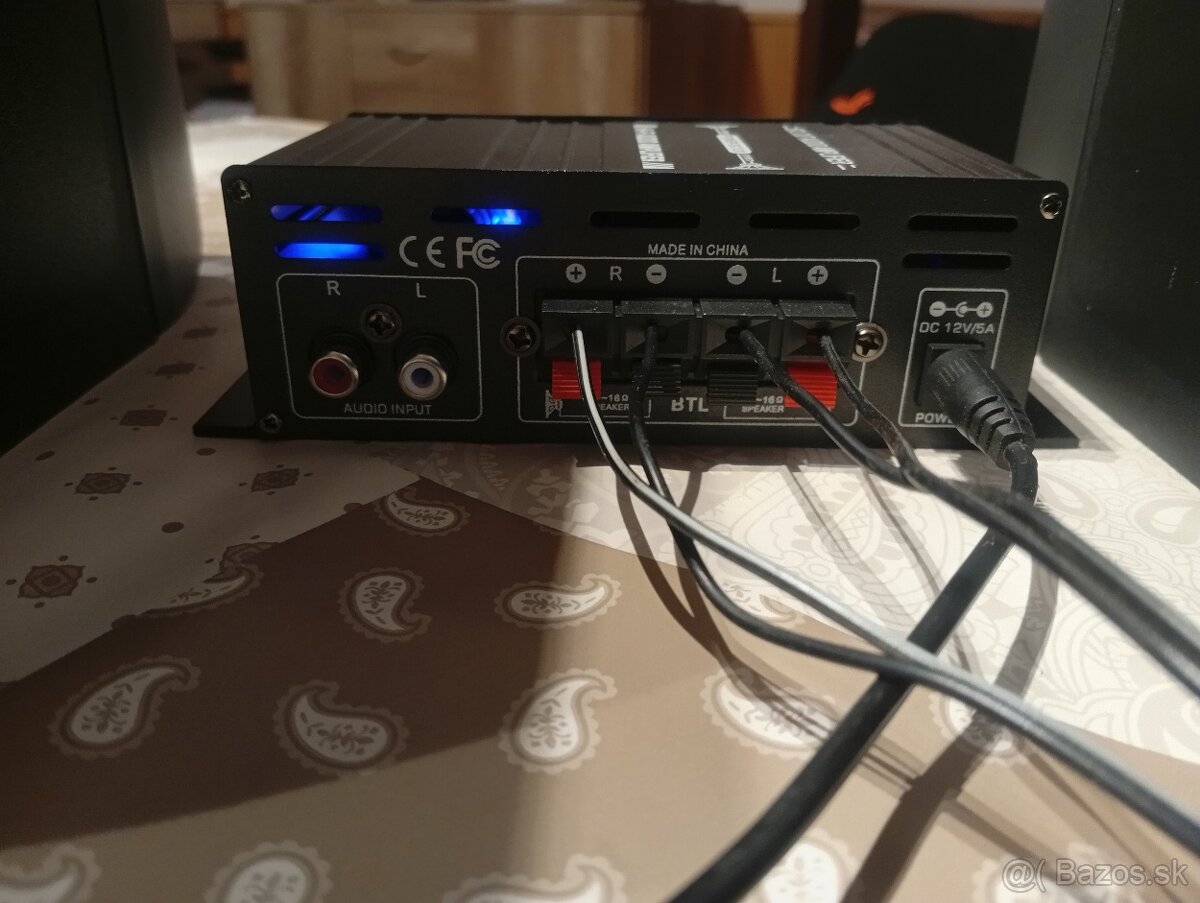 Hifi zosilňovač + Repro Aiwa - 4
