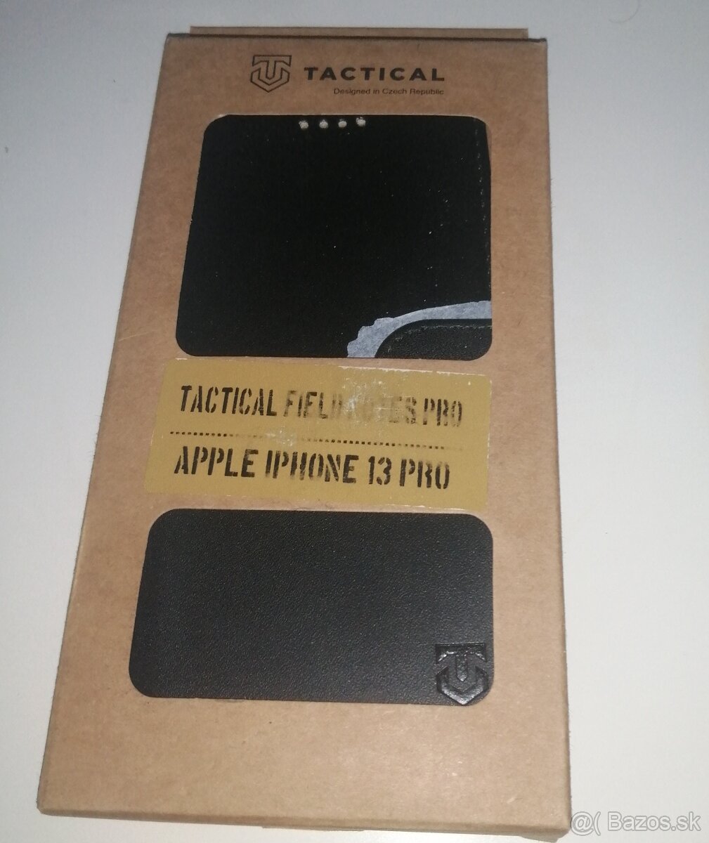 NOVÉ puzdro Tactical Field Notes pre iPhone 13 Pro – Čierne - 4