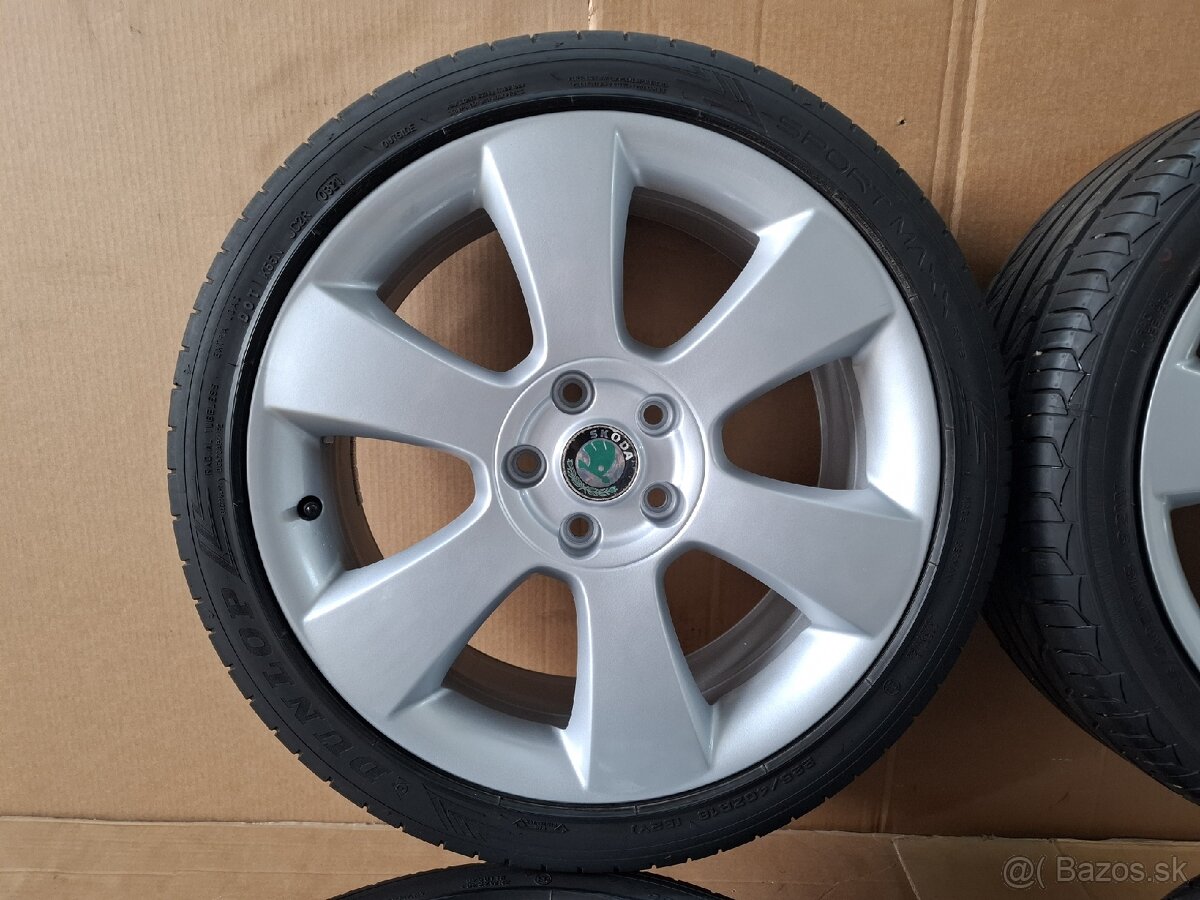 disky LUNA 18" + pneu Superb 2 - 4