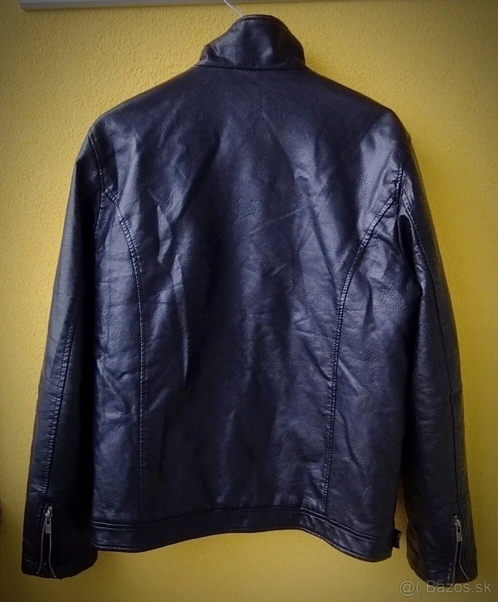 Kožená bunda H&S - 4