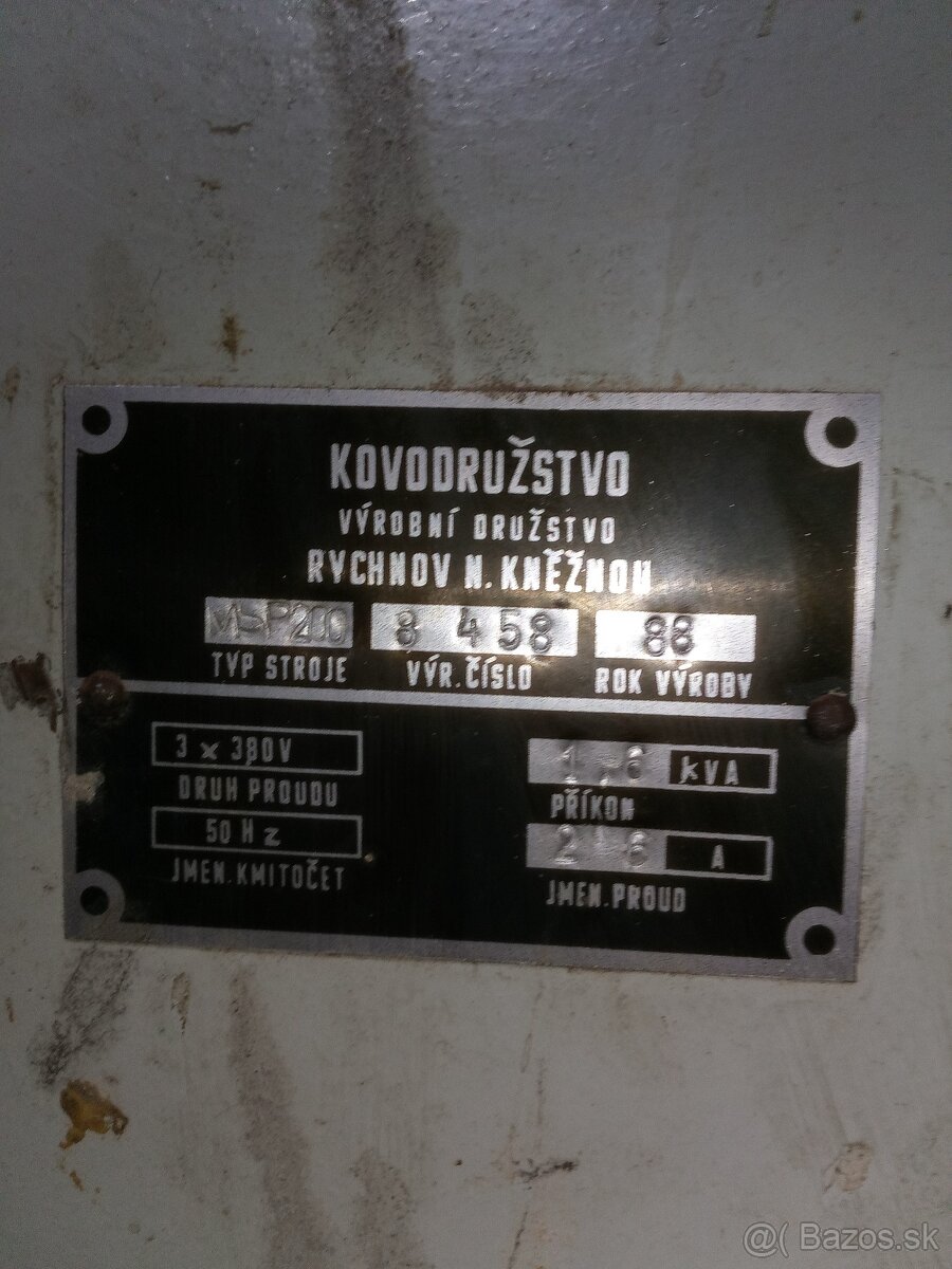 Hobľovačka hrúbkovačka - 4