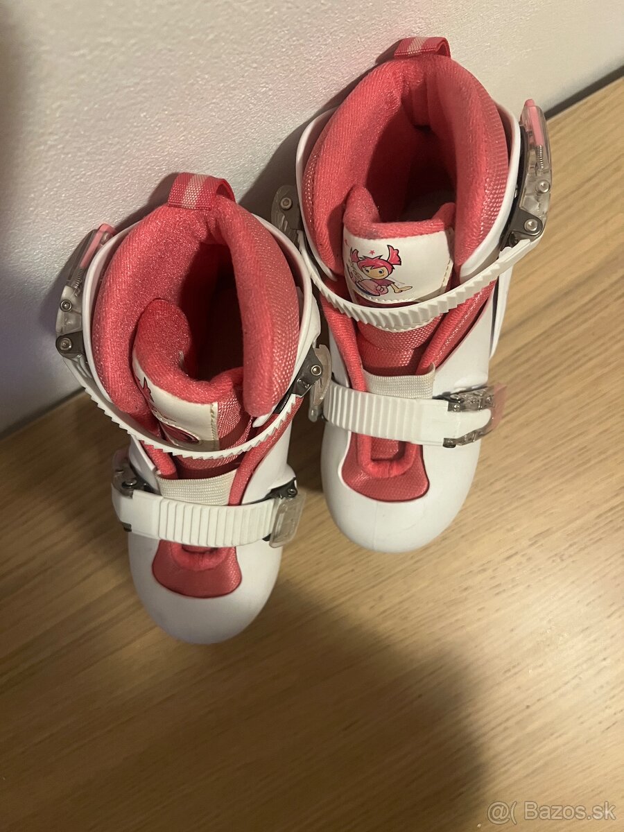 Pink Angels korčule detské- dievčenské - 4