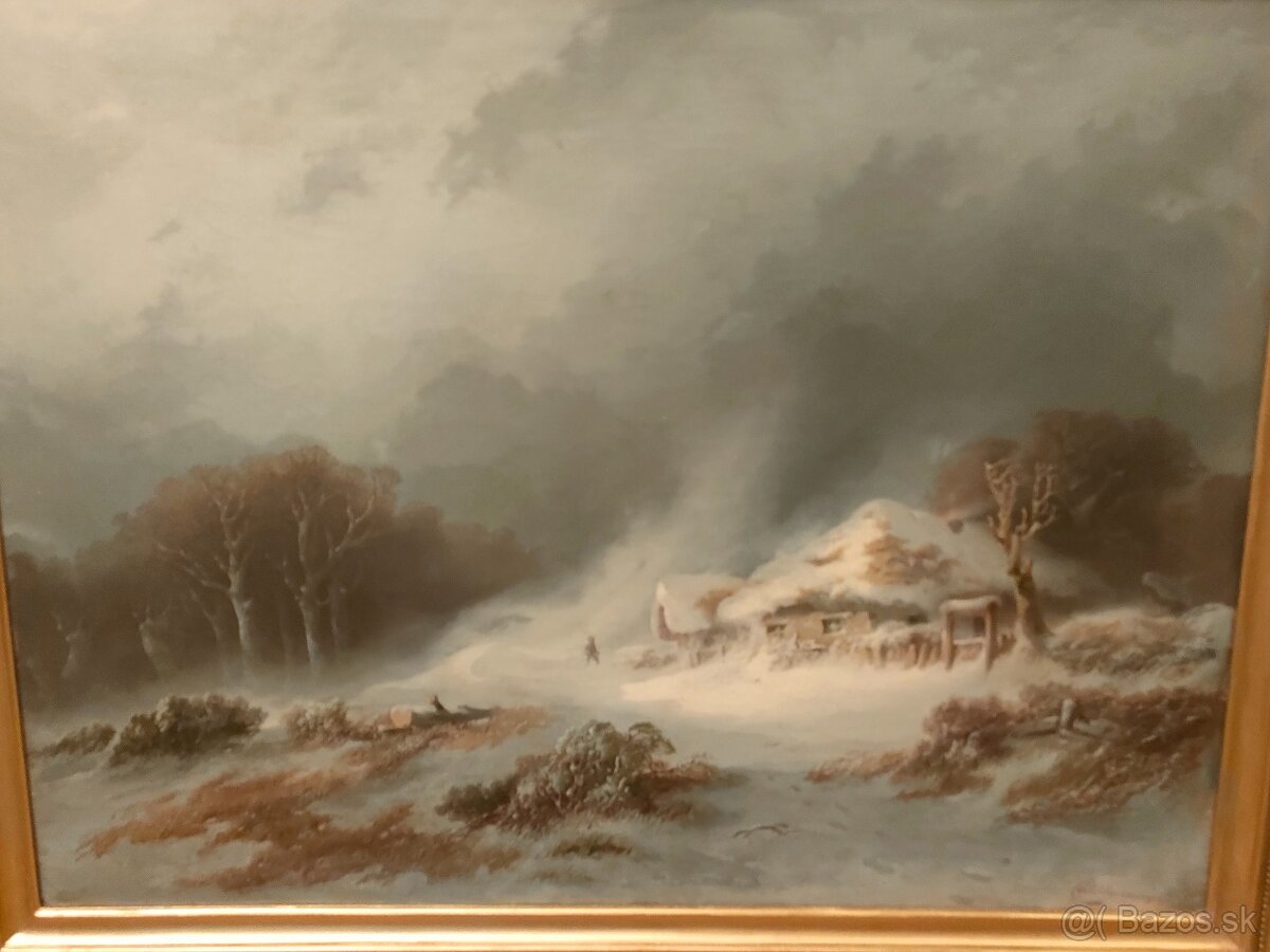 OLEJOMALBA NA PLÁTNE - 4