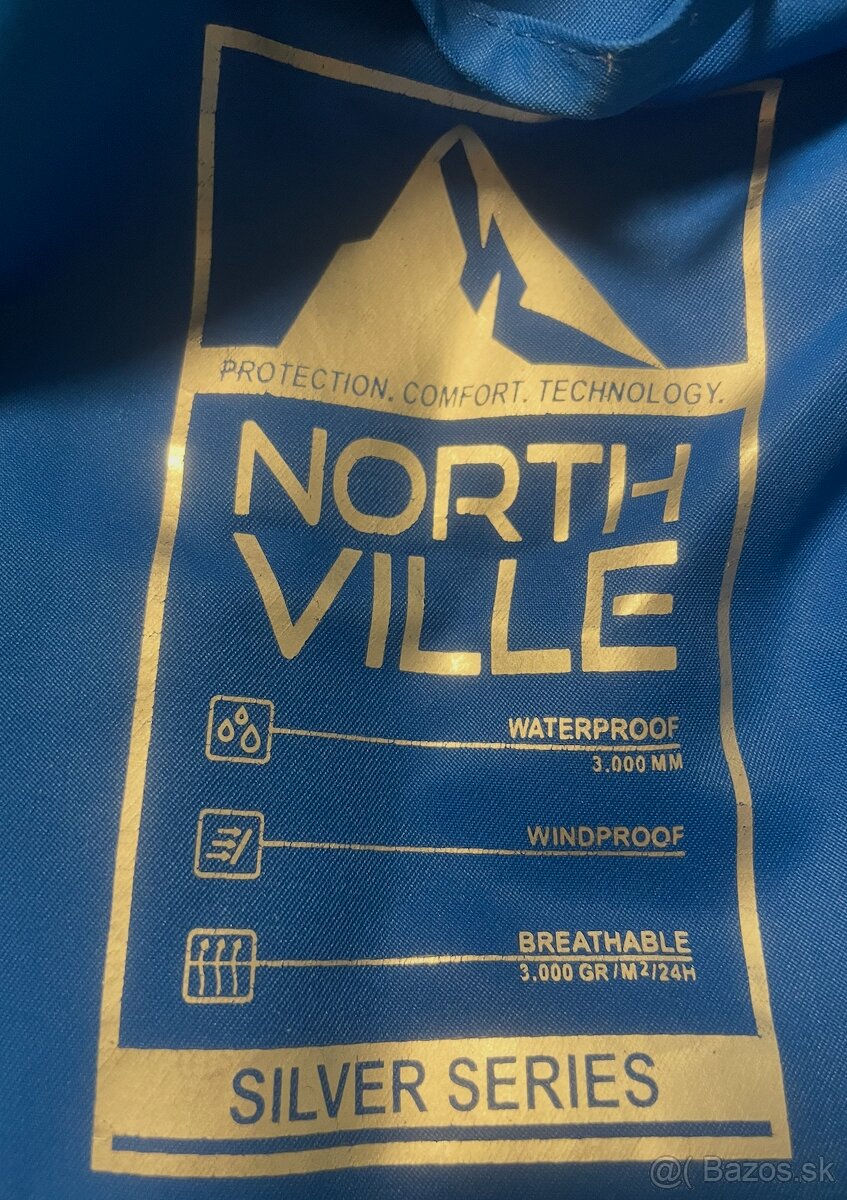 Chlapcenska lyziarska bunda Northville, velk 122,stlp 3000 - 4