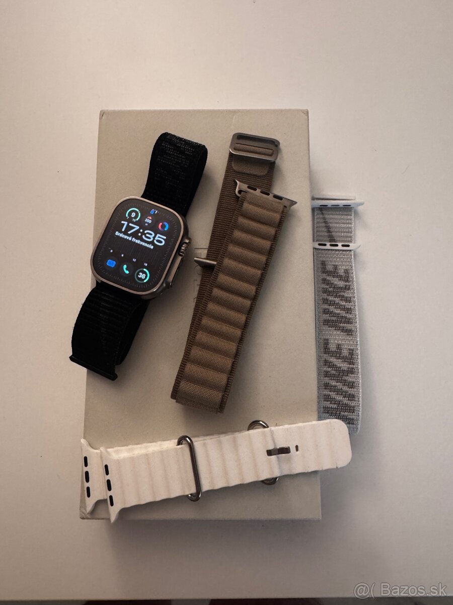 Predám Apple Watch Ultra GPS + Cellular, 49mm Titanium - 4