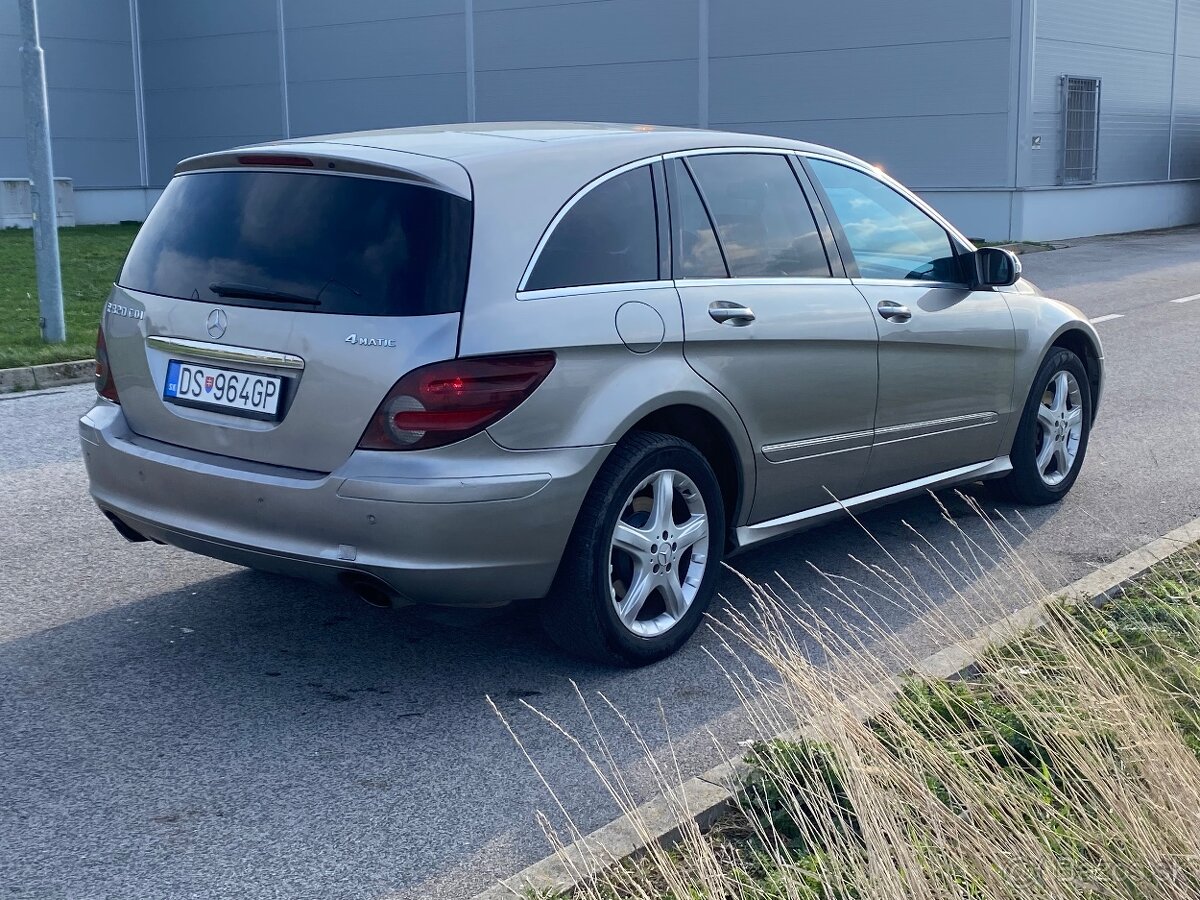 Mercedes R 320cdi 6-miestny nova STK