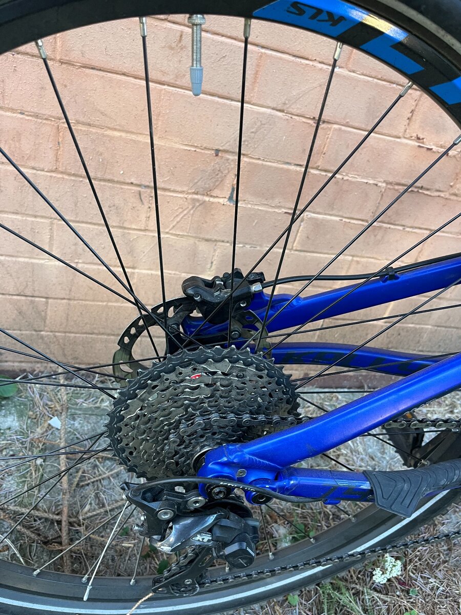 celoodpružený bicykel Kellys tyke 30 - 4