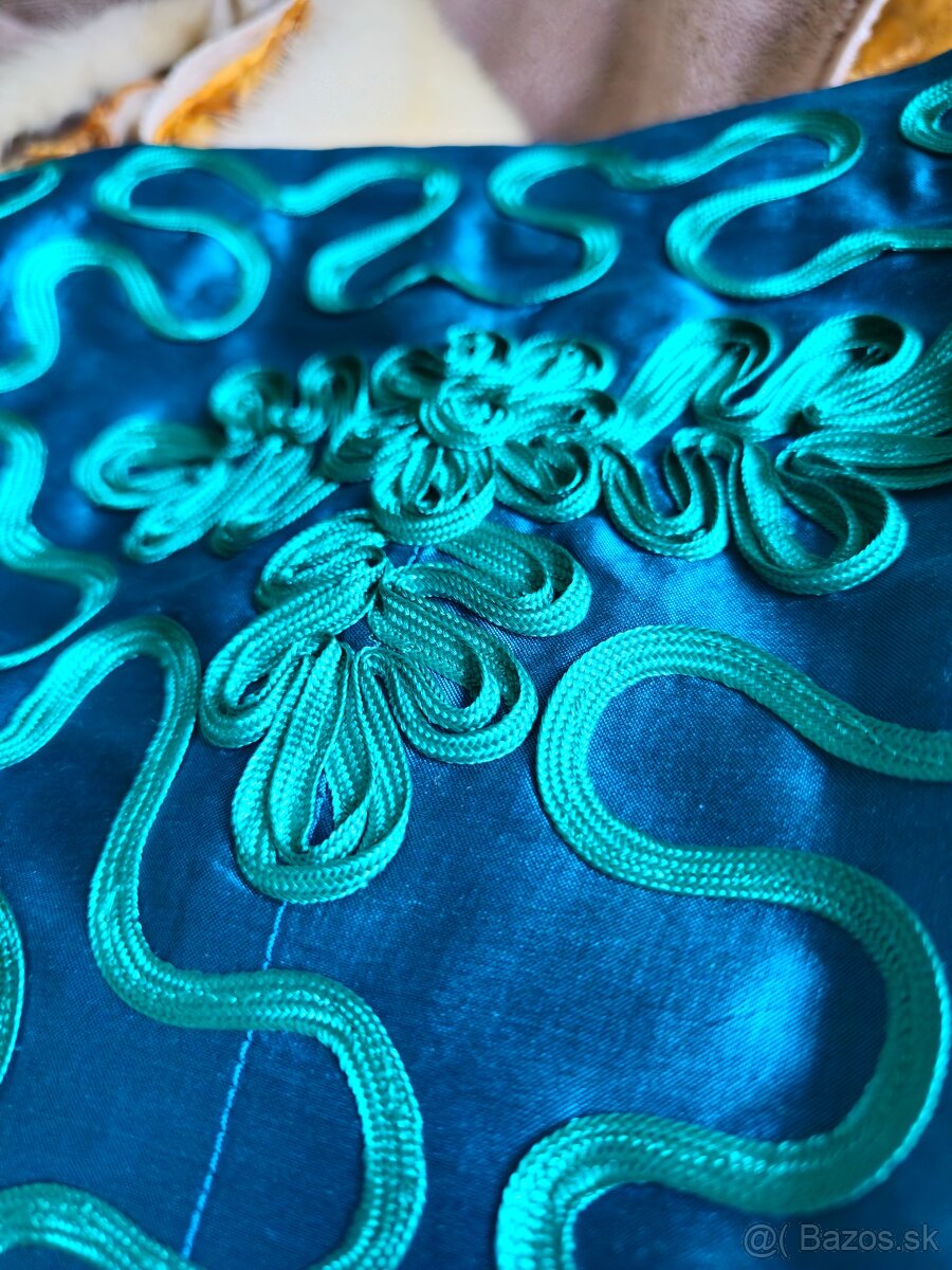 Hodvábny kabátik sako - 4