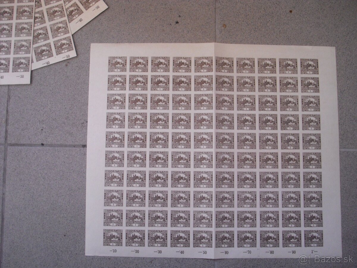 predam Postove Archy CSR 1918 1919 + Alfons Mucha - 4