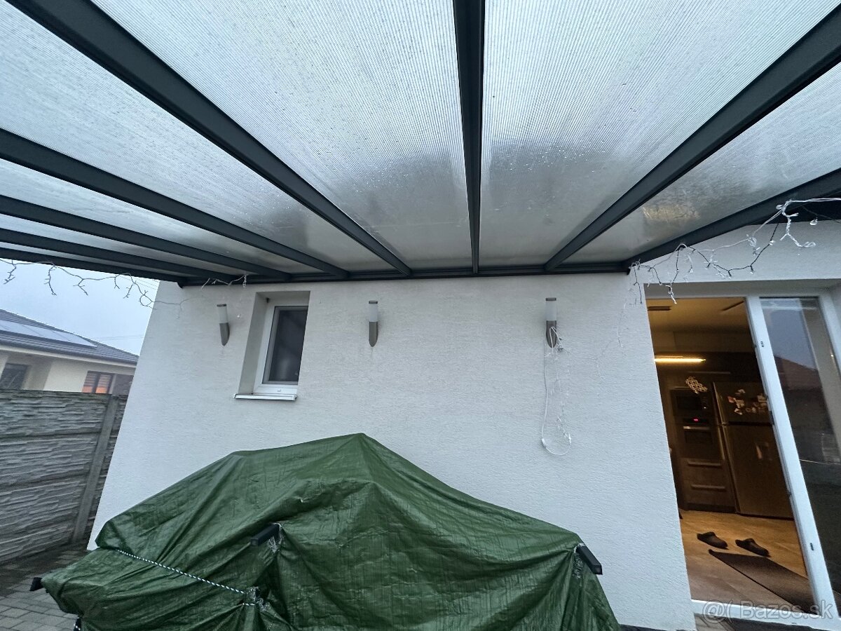 Hliníková pergola, prístrešok - 4