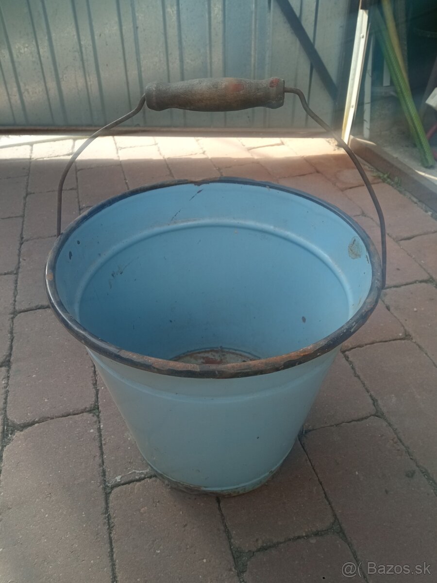 Predám smaltované vedro. - 4