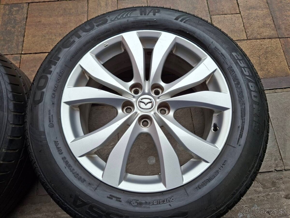 Orig.hliníkové disky Mazda R18, 5x114,3 - 4