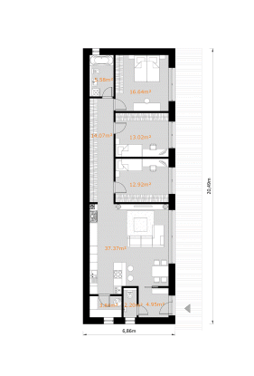 Stavebné pozemky pri Vrábľoch ( Nevidzany) na predaj - 4
