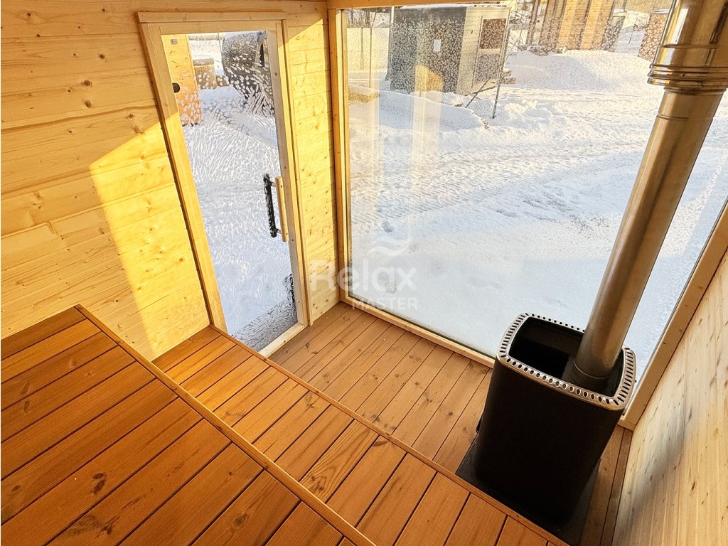 ModulSauna 240 × 250 zo smreku - 4