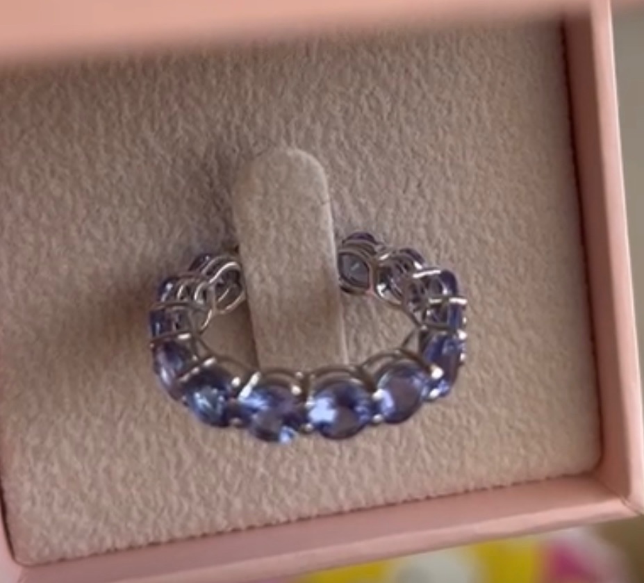 Zlatý prsteň Tanzanit - 4