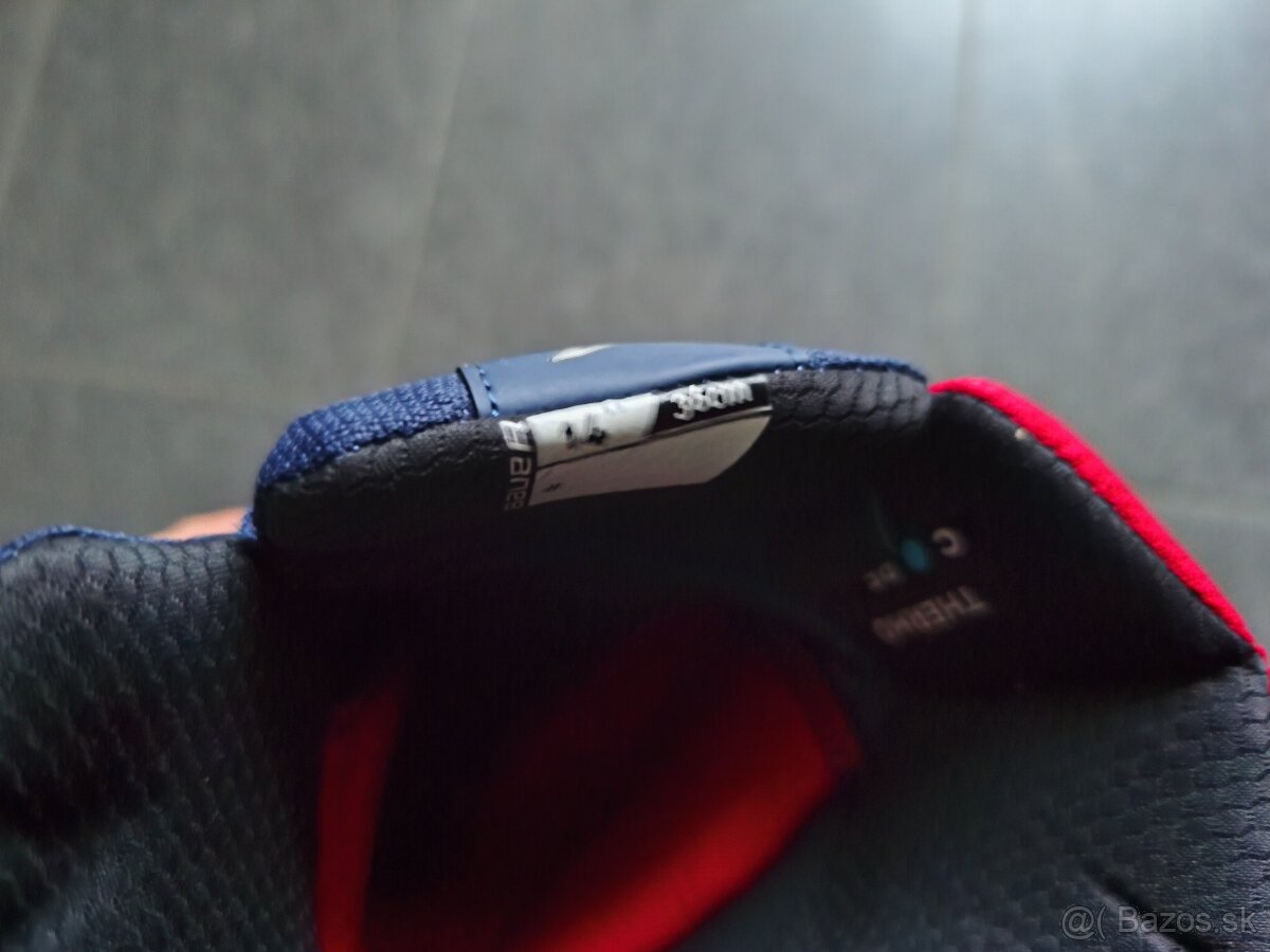 Rukavice BAUER 2X Pro 14" modro/červené - 4