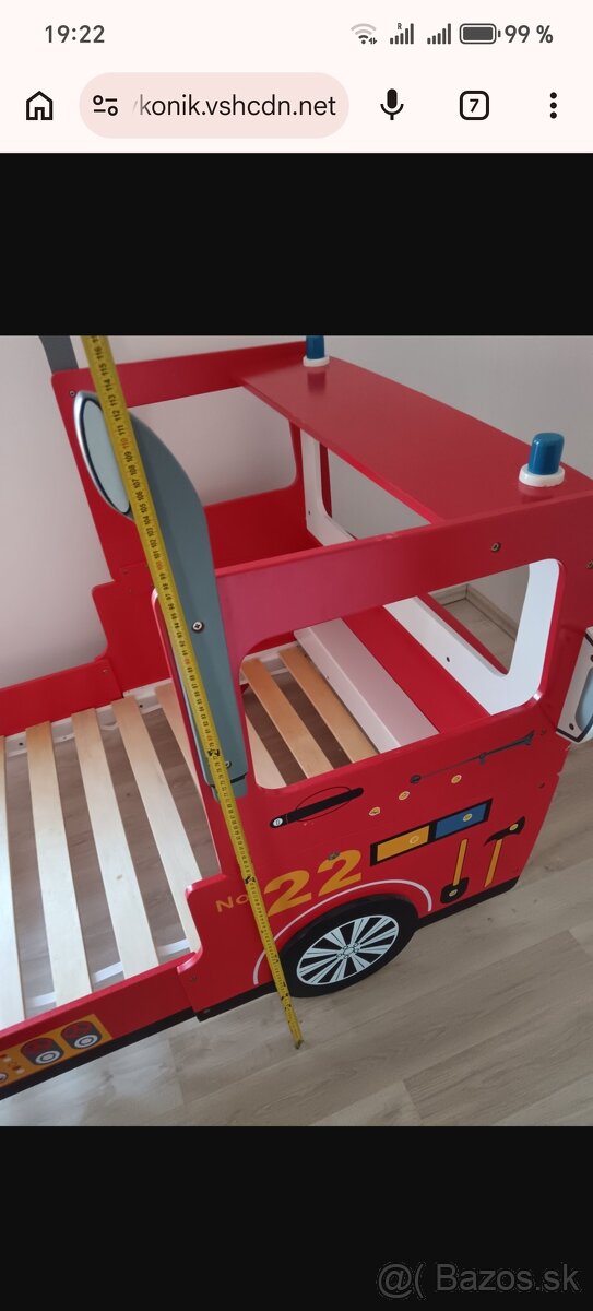 Postel požiarnicke auto - 4
