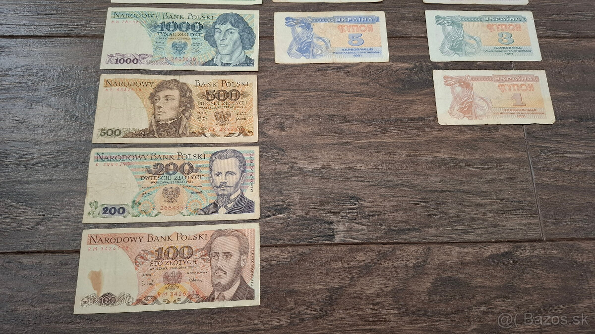 Staré bankovky 16ks - 4