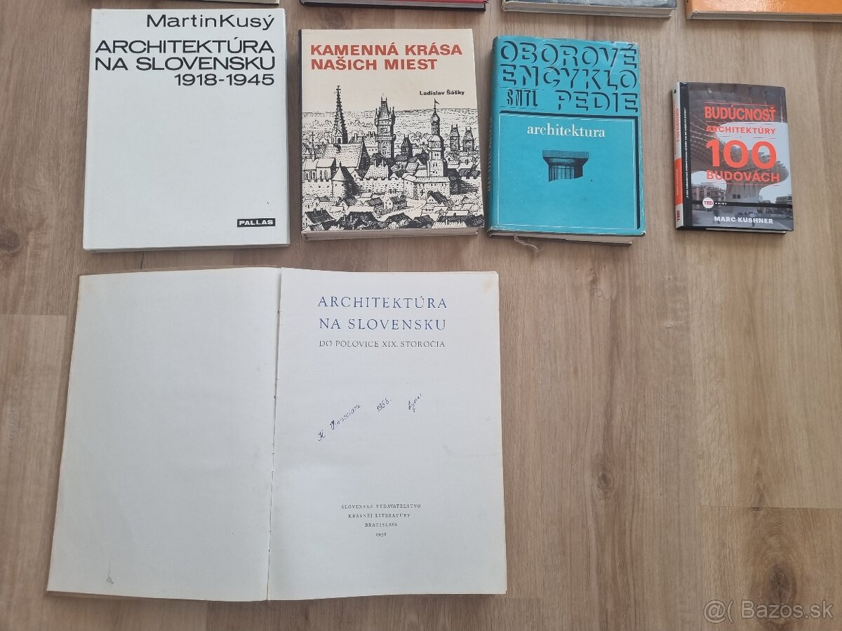 Knihy o architektúre, estetike e iné - 4