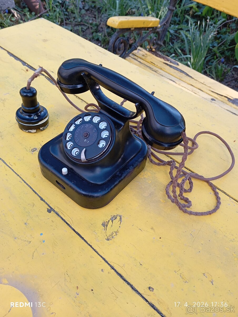 Starý telefón Elektrotechna - 4