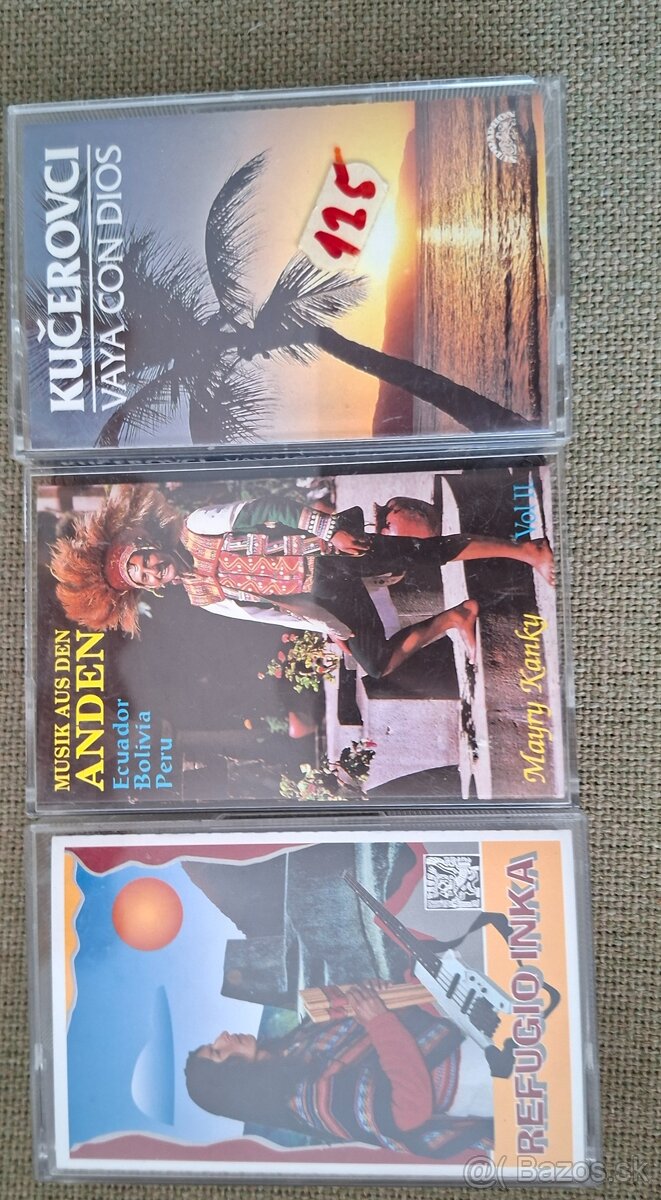 MC kazety - hudba - južná Amerika - 4