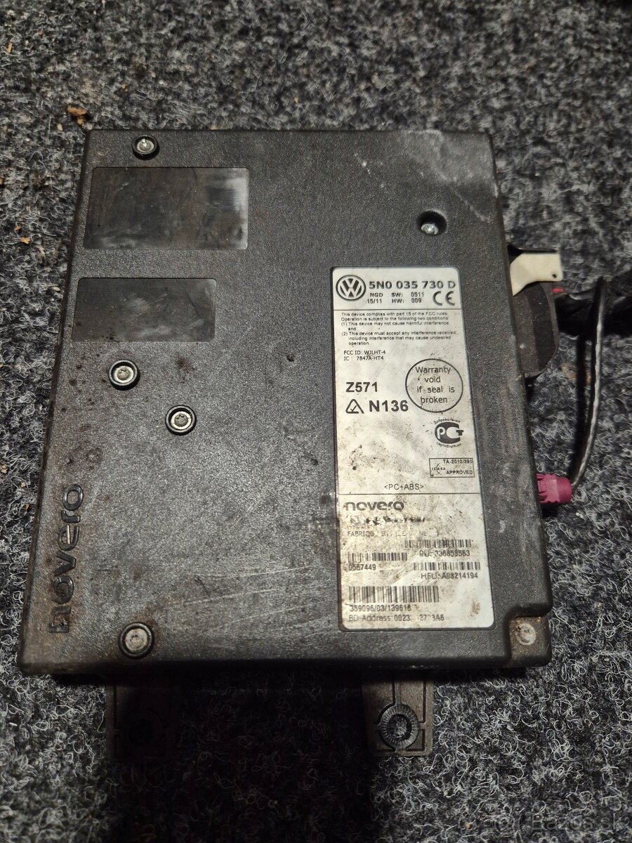 RJ bluetooth Škoda, Volkswagen - 4