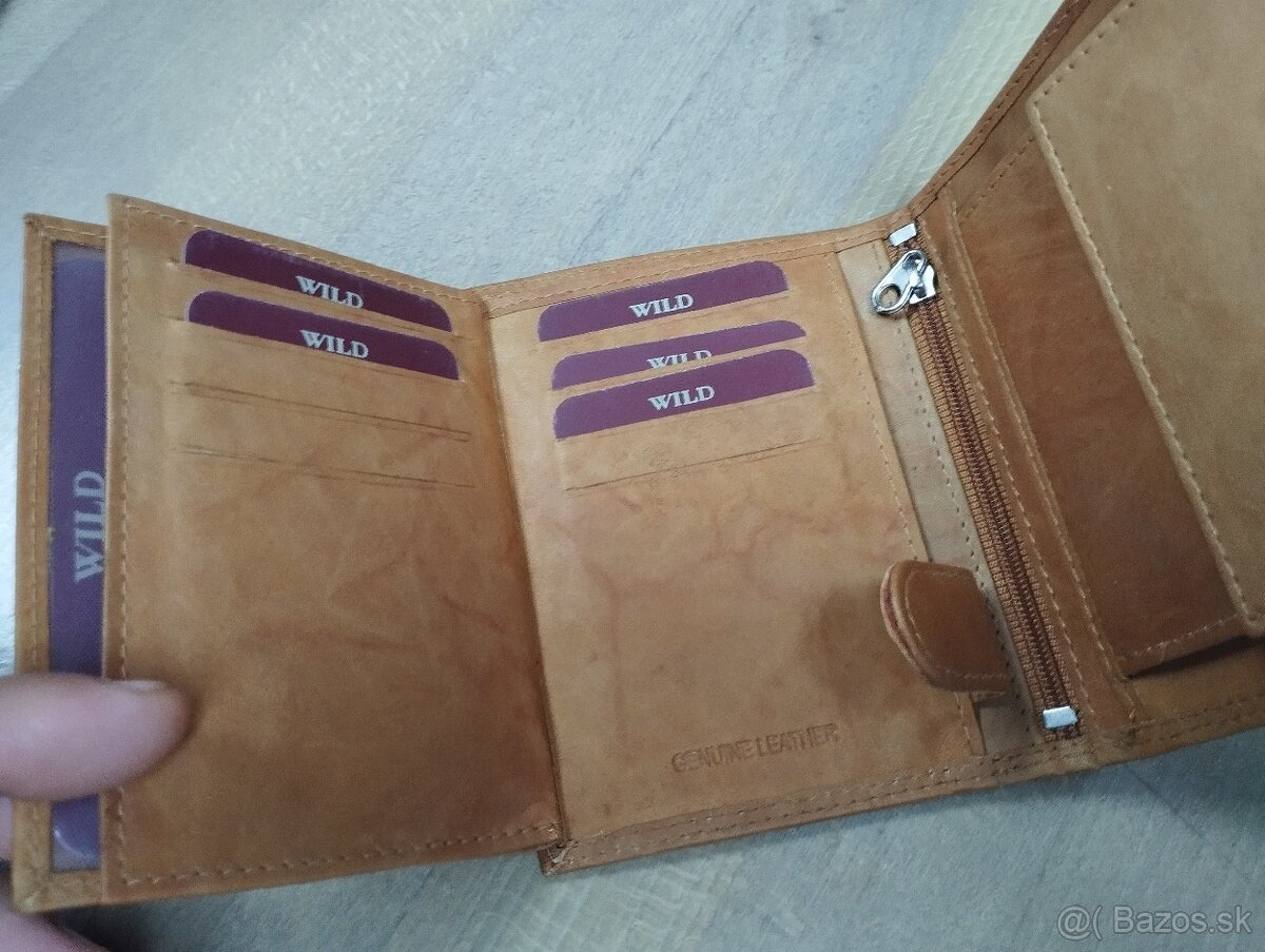 Svetlo hnedá peňaženka - 4