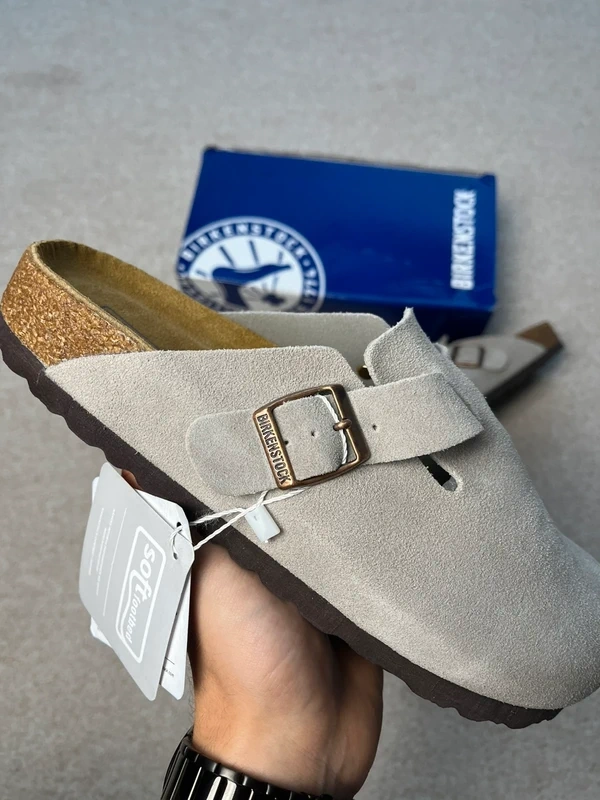 Birkenstock Boston Clog - Grey 38 - 4