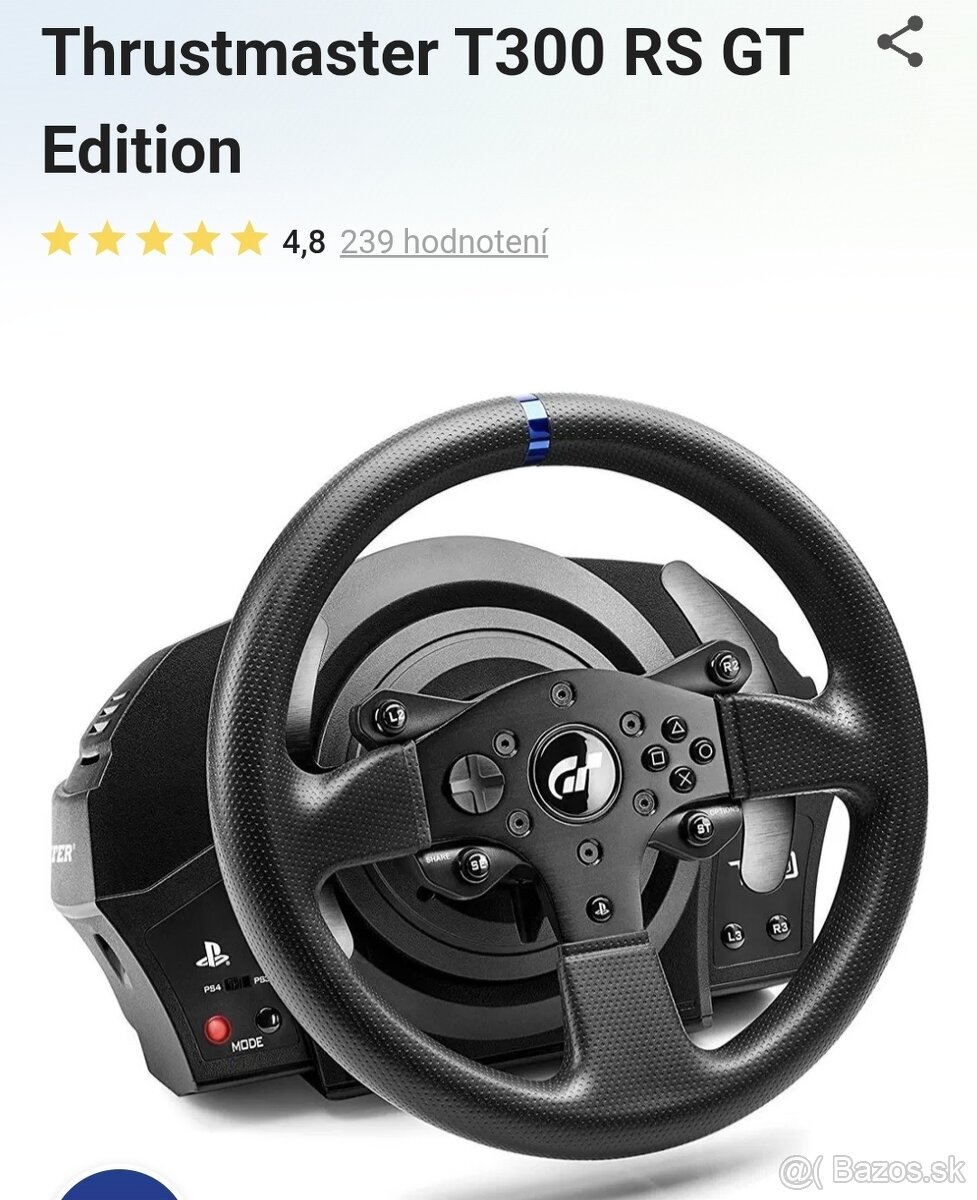 Thrustmaster T300 RS (nový) - 4